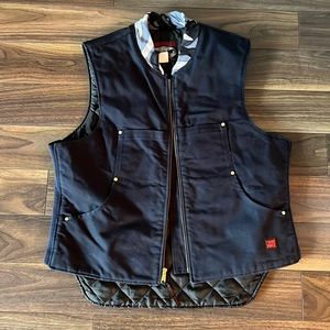 TOUGH DUCK Insulated Work Vest Sz Large
